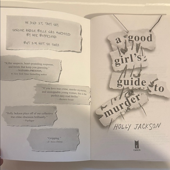 A Good Girl's Guide to Murder Book - Picture 2 of 3